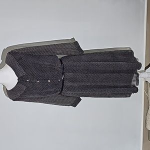 Antonio Melani Liza Dress Navy Grecian Tide Size 12